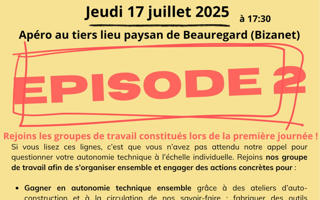 Episode 2 – Apéro émergence