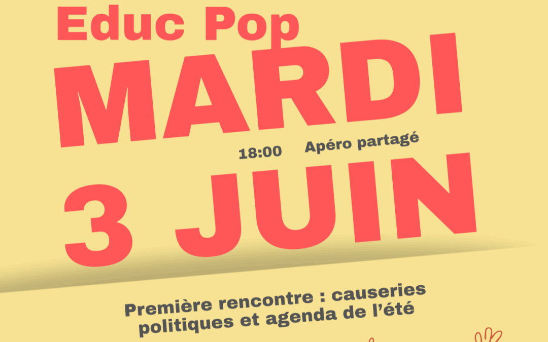 Educ Pop – Apéro